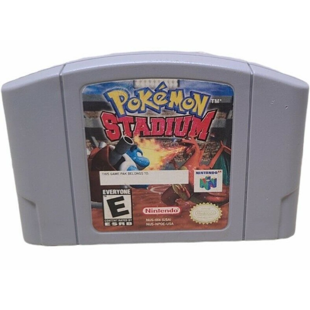 Pokemon Stadium N64 Nintendo 64 Authentic OEM Video Game